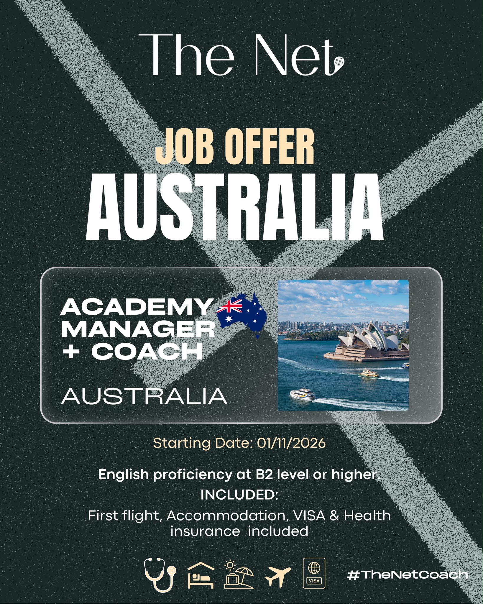 Job opportunity at Outback Padel Noranda in Perth, Australia