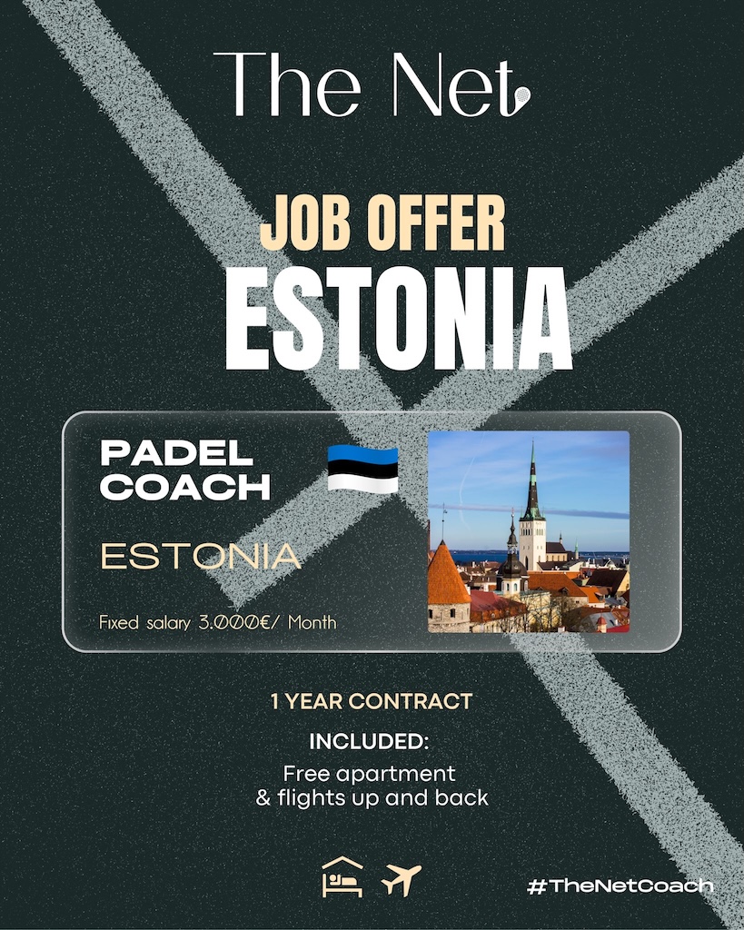 Job opportunity at FV Padel in Viimsi, Estonia