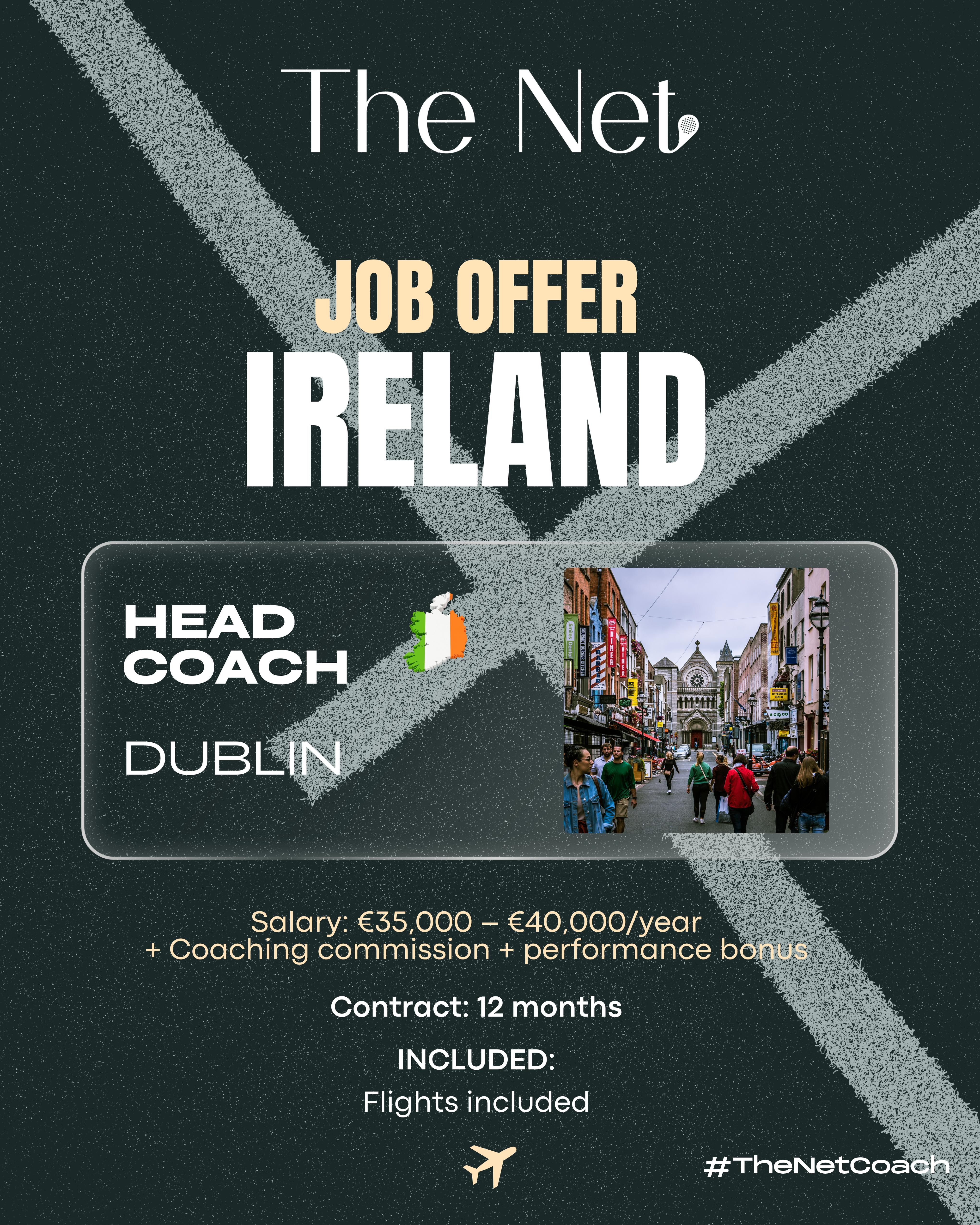 Job opportunity at House of Padel in Dublin, Ireland