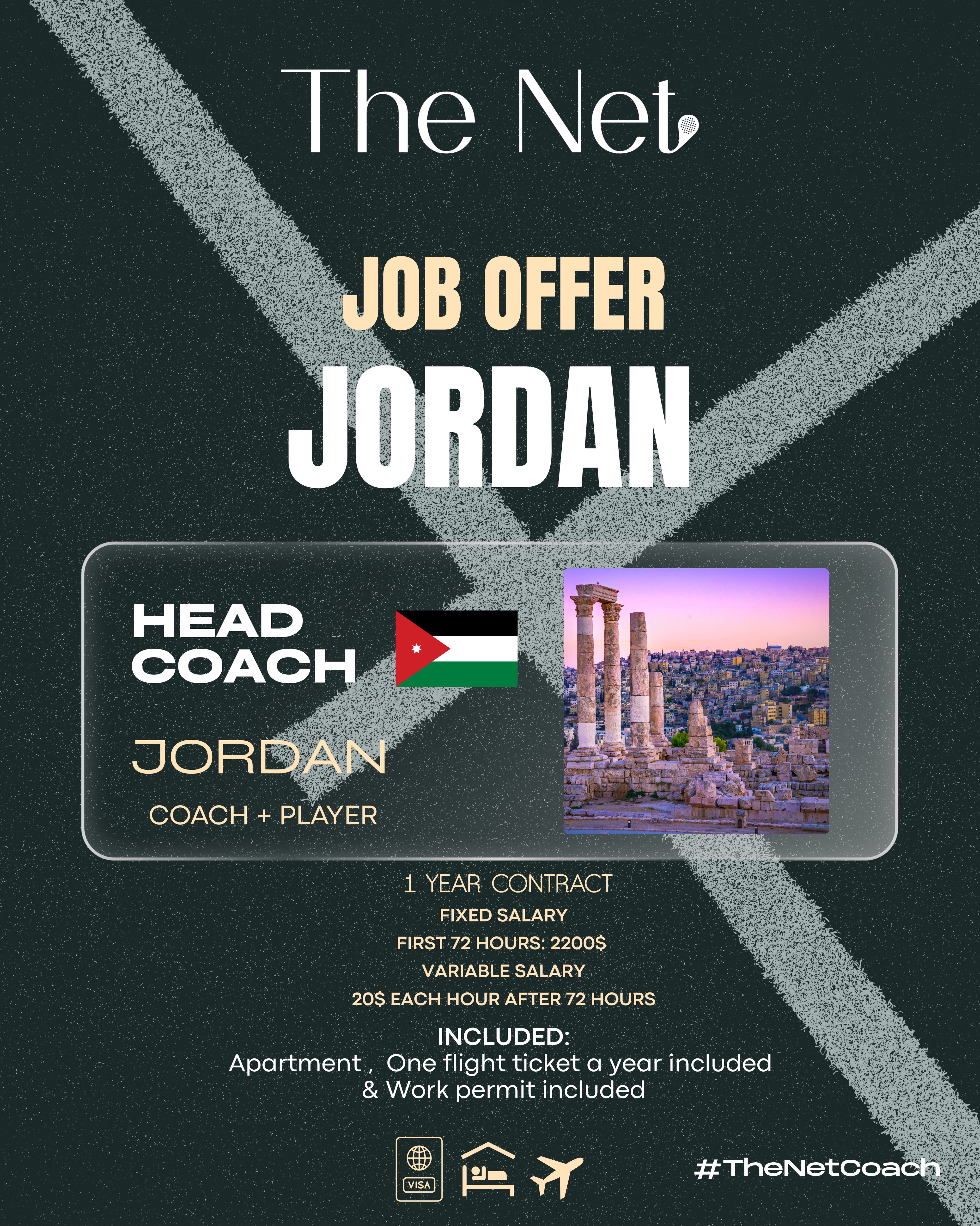 Job opportunity at Base Padel  in Amman, Jordan