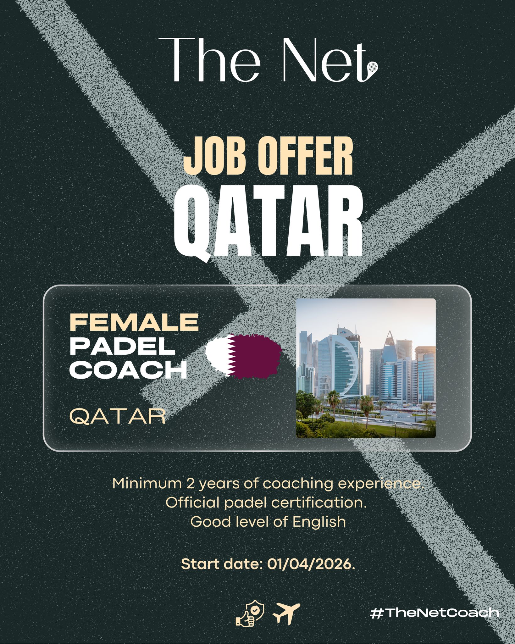 Job opportunity at Padel In Qatar in Doha, Qatar