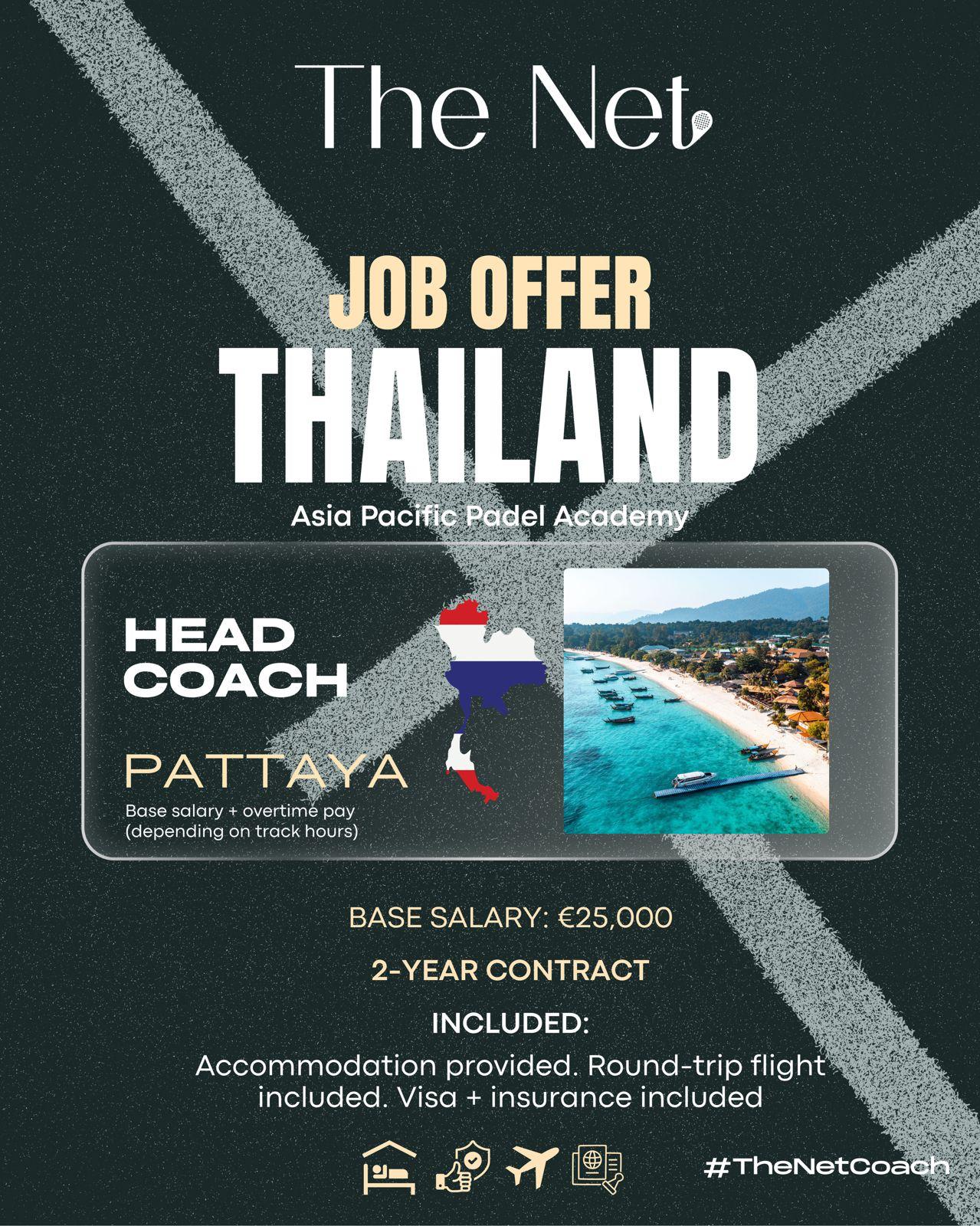 Job opportunity at Asia Pacific Padel Academy (APPA) in singapore, Singapore